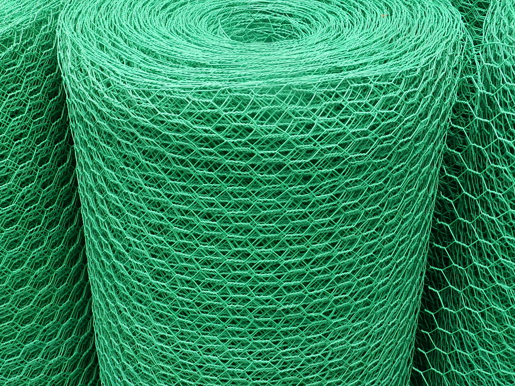Pvc 绿色六角网.JPG